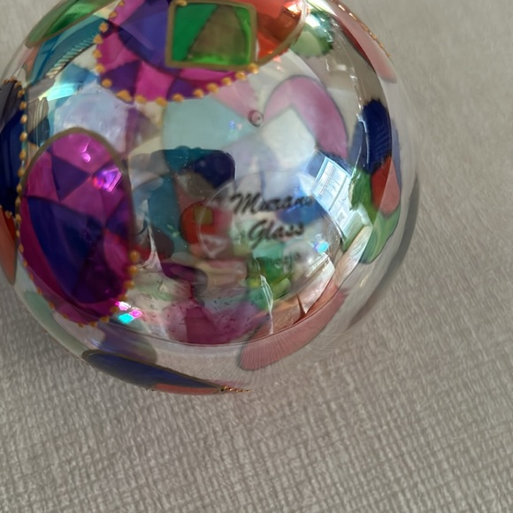 Murano Glass Venezia Handblown Christmas Ornament - Picture 4 of 9